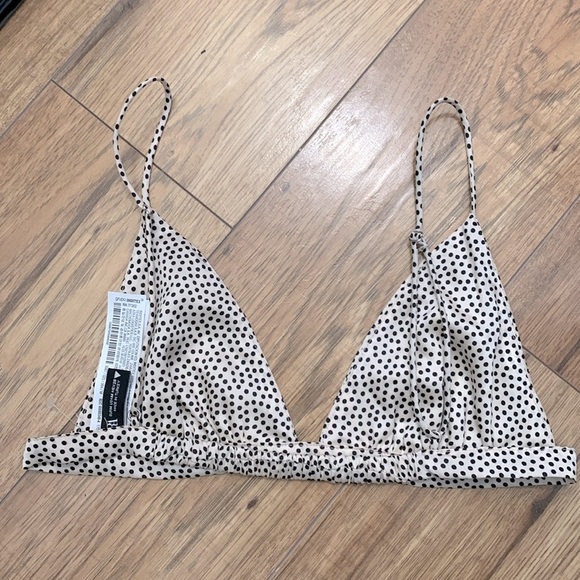 BNWOT Zara Polka Dot Bralette size M - Picture 2 of 2